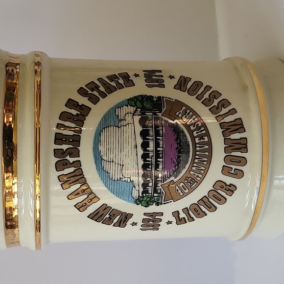 New Hampshire State Liquor Commission Decanter 1974 Royal Haliburton China - Picture 8 of 16
